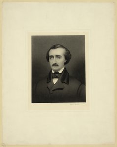 Portret van Edgar Allan Poe 1809-1849, ca. 1896