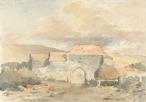Priorij in Dover door William Sawrey Gilpin