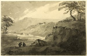 Schots Landschap door William Sawrey Gilpin
