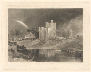 Brougham Castle, nabij de samenvloeiing van de rivieren Eamont en Lowther