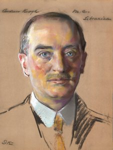 Andrew Keogh, M.A. 1904, bibliothecaris 1916 door William Sergeant Kendall