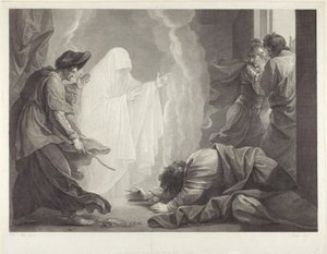 Saul en de heks van Endor door William Sharp