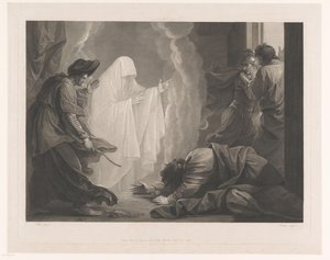 Saul en de heks van Endor door William Sharp
