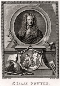 Sir Isaac Newton door William Sharp