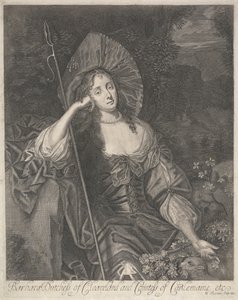Barbara hertogin van Cleaveland als herderin