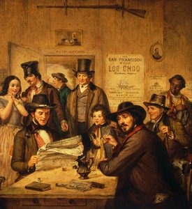 California Nieuws door William Sidney Mount
