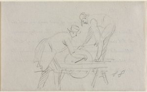 De Bijl Slijpen door William Sidney Mount