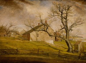 Boerderijen op Long Island door William Sidney Mount