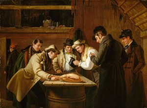 De loterij door William Sidney Mount