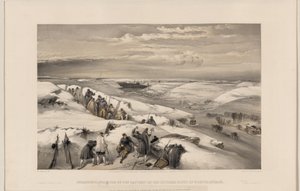 Sebastopol vanaf de 26 kanonnen batterij, 1855 door William Crimea Simpson