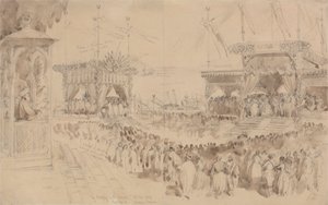 De zegening van het Suezkanaal, 16 november 1869