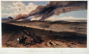 De Redan en de Britse loopgraven door William Crimea Simpson