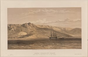 Uitzicht op het Vorontsov Paleis, 1855 door William Crimea Simpson