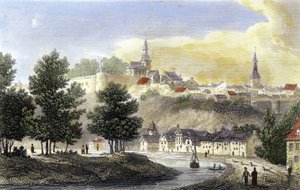 Uitzicht op Dinan (Cote d