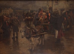 Liefde lacht om regen, 1891 door William Small