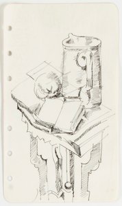 Tekening door William Sommer