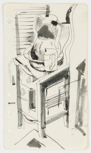 Tekening door William Sommer