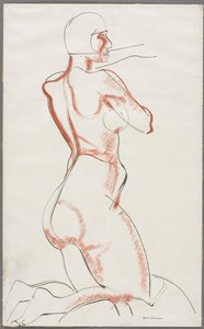Naakt Figuur door William Sommer
