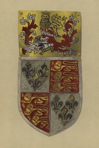 Sir Henry Stafford, hertog van Buckingham, 1474-1483 (chromolitho)