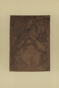 Sir John le Scrope, lord Scrope van Bolton, 1461-1498 (chromolitho) door William St John Hope