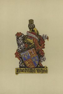 Sir Richard Plantagenet, hertog van York, 1475-1483 (chromolitho) door William St John Hope