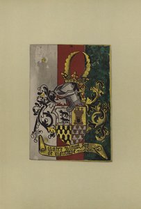 Sir Walter Blount, lord Mountjoy, 1472-1474 (chromolitho) door William St John Hope