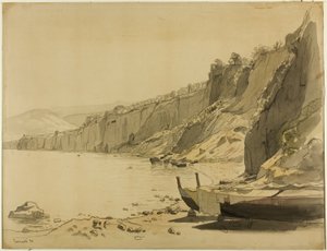 Kust van Sorrento door William Stanley Haseltine