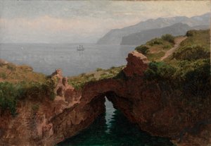 Natuurlijke Boog, Capri door William Stanley Haseltine