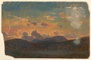 Studie van Wolken door William Stanley Haseltine