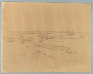 Studie van landschap door William Stanley Haseltine