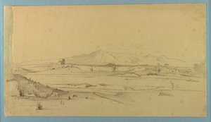 Studie van Landschap door William Stanley Haseltine