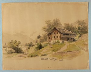Studie van landschap