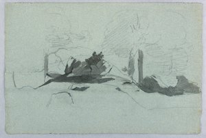 Studie van landschap