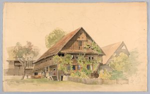Studie van Landschap, Zwitserland