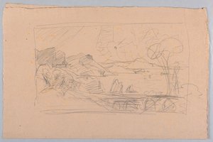 Studie van zeegezicht door William Stanley Haseltine