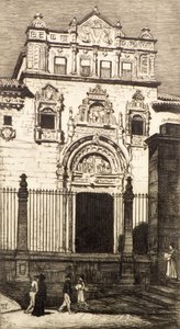 Deur, Santa Cruz, Toledo door William Strang