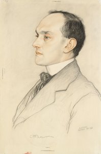 Portret van Charles Francis Bell door William Strang