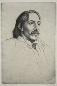 Robert Louis Balfour Stevenson door William Strang
