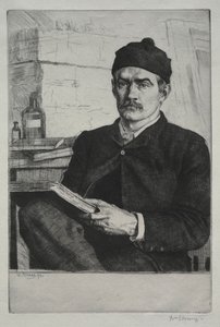 Zelfportret door William Strang