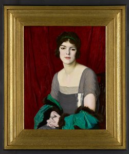 De Groene Mantel, Portret van de actrice Miss Barbara Horder, 1918