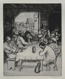 Het laatste avondmaal door William Strang