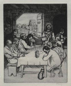 Het Laatste Avondmaal, 1889 door William Strang