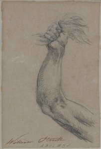 Studie voor een verloren schilderij van Hercules door William Strutt