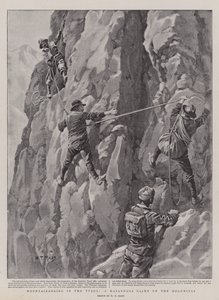 Bergbeklimmen in Tirol, een gevaarlijke klim op de Dolomieten door William T. Maud