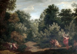 Klassiek landschap door William Taverner