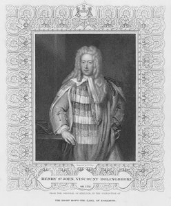 Portret van Henry St. John Viscount Bolingbroke