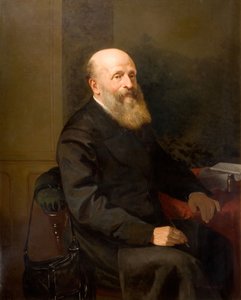 Portret van John Birt Davies, 1873 door William Thomas Roden