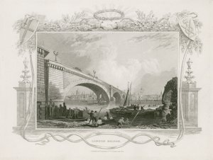 London Bridge door William Tombleson