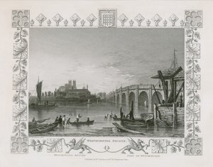Westminster Bridge door William Tombleson