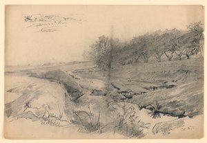 Kust, Newport, RI door William Trost Richards